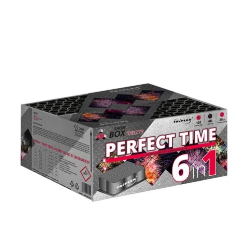 Perfect Time TXB279 - zestaw wyrzutni 120 strzałów 25 mm Triplex F2