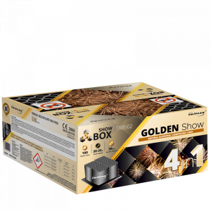 TXB502 Golden Show - bateria złożona 100 strzałów 25-30 mm Triplex F2
