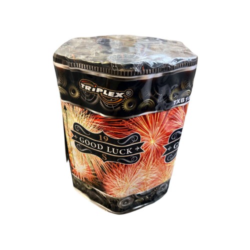 Good Luck TXB182 - wyrzutnia fajerwerków 19 strzałów 30 mm Triplex F3