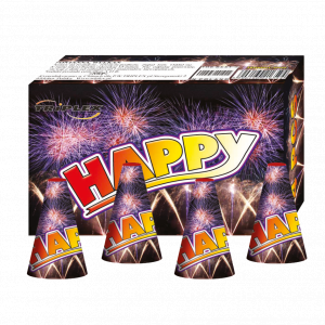 Happy TXF659  - fontanny (4 szt.) Triplex F2