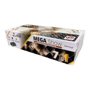 TXB549 Mega Show - zestaw wyrzutni 225 strzałów 20-30 mm Triplex F3