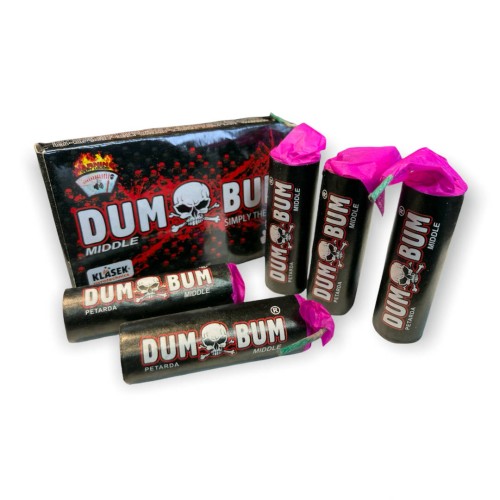 DumBum Middle P6AB13 - petardy hukowe 5 sztuk Klasek F3