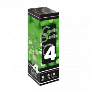 Candle Bundle 4 XC3004 - wyrzutnia rzymskich ogni 300 strzałów 12 mm Triplex F3