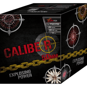 Caliber 50 mm PXB3706 wyrzutnia fajerwerków 20 strzałów Piromax F3