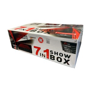 Show Box 7 in 1 PXC304  - zestaw wyrzutni 293 strzały 25-30 mm Piromax F3