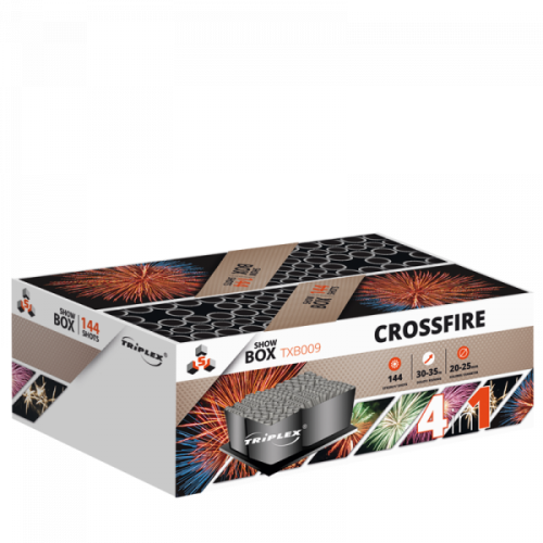Crossfire TXB009 - zestaw wyrzutni 144 strzały 20-25 mm Triplex F2