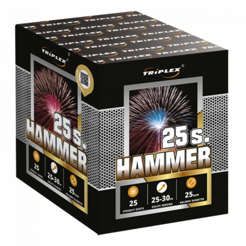 Hammer TXB540 - wyrzutnia 25 strzałów 25 mm Triplex F2