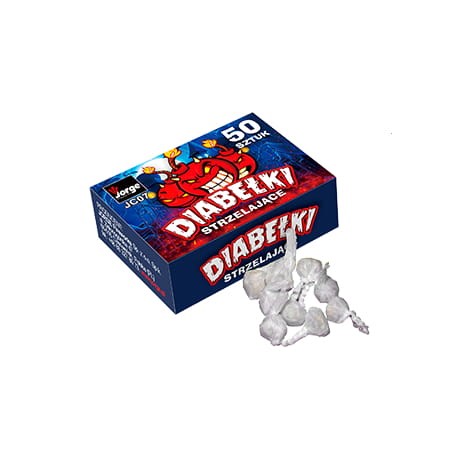 Strzelające diabełki JC07 - małe 50 szt. Jorge F1