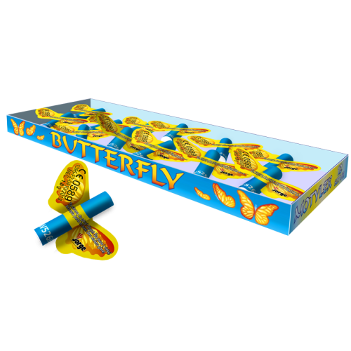 Butterfly W526B - latające motylki 12 szt. Jorge F2