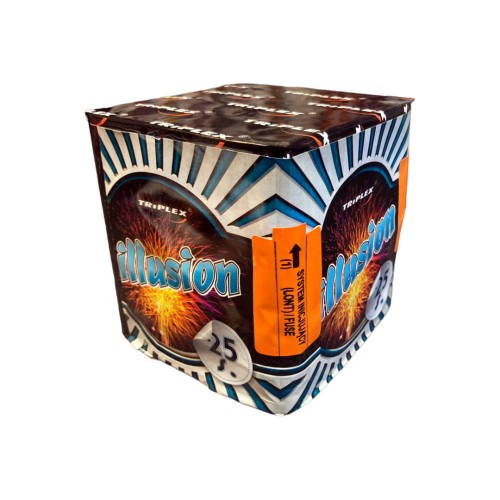 Illusion TXB041 -  ​wyrzutnia 25 strzałów Triplex F2