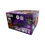 Laser 2 in 1 Show Box PXC306 - zestaw wyrzutni 90 strzałów 30 mm Piromax F3