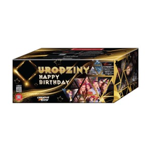 Urodziny PXC214 zestaw wyrzutni fajerwerków 75 strzałów 30 mm Piromax F2