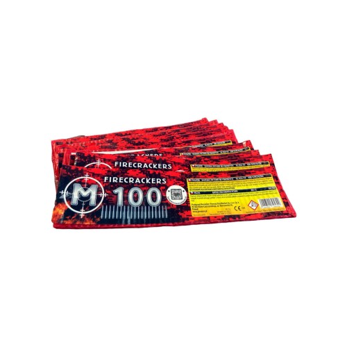 Zestaw 10 karabinków M100 Firecrackers PXG206 - seria 100 petard Piromax F2
