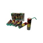 Bączki z cracklingiem PXG109 - obrotowe petardy 6 sztuk Piromax F2