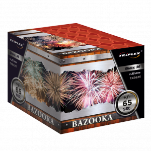 Bazooka TXB625 - wyrzutnia 36 strzałów 25 mm Triplex F2