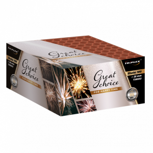 Great choice for Happy Time TXB553 - wyrzutnia 100 strzałów 25 mm Triplex F3