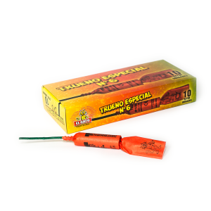 Trueno Especial No 6 1400004 - hiszpańskie petardy hukowe 10 szt. F3