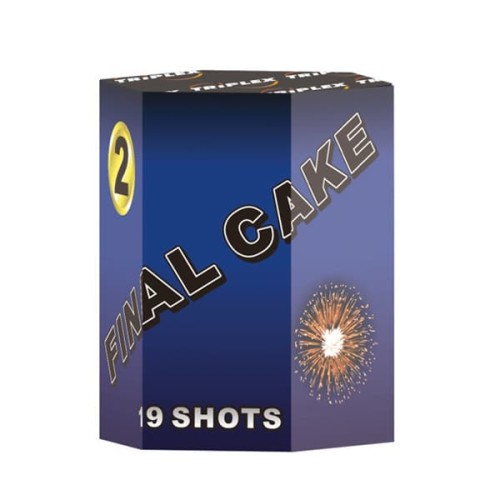 Wyrzutnia XB3002 "Final Cake 2" 19 strzałów