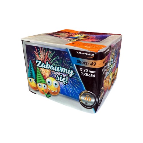 Let's have fun Zabawmy się TXB688 - wyrzutnia 49 strzałów 20 mm Triplex F2