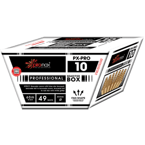 PX-PRO 10n wyrzutnia kątowa seria profesjonalna 49 strzałów 20-25 mm