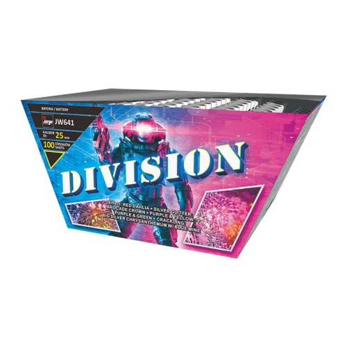 Division JW641 - wyrzutnia 100 strzałów 25 mm Jorge F3