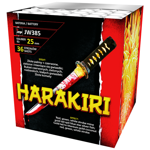 Harakiri JW385 - wyrzutnia 36 strzałów 25 mm Jorge F2