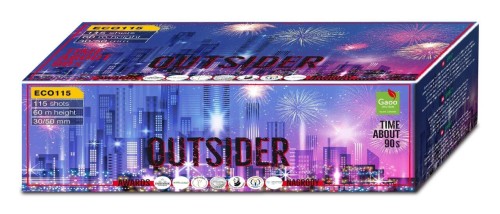 Outsider Eco115 - zestaw wyrzutni 115 strzałów 30-48 mm Gaoo F3