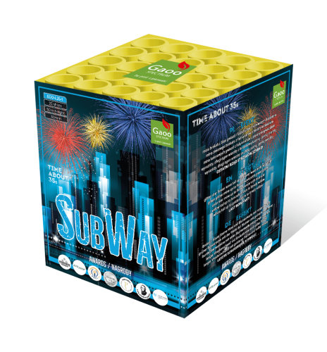 Subway ECO-L25-1 - wyrzutnia 25 strzałów 30 mm Gaoo F2