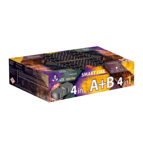 Smart Fire A+B TXB274AB - zestaw wyrzutni 285 strzałów 20-30 mm Triplex F2
