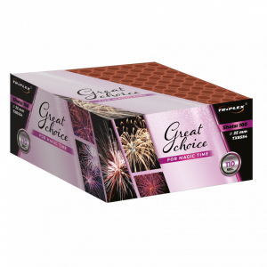 Great choice for Magic Time TXB554 - wyrzutnia 100 strzałów 25 mm F3