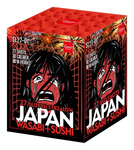 Japan SL27-01 - wyrzutnia 27 strzałów 30 mm Gaoo F3