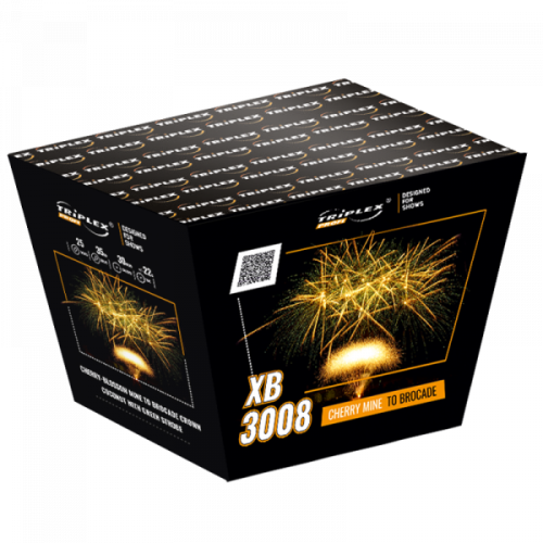 Cherry Mine to Brocade XB3008 - wyrzutnia kątowa 25 strzałów 30 mm Triplex F3
