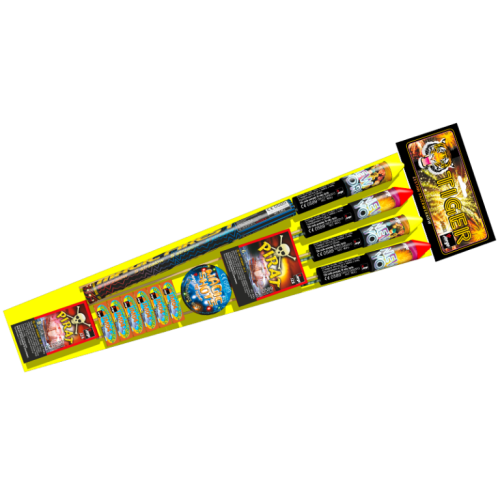 Tiger JA002 komplet 9 fajerwerków Jorge F2