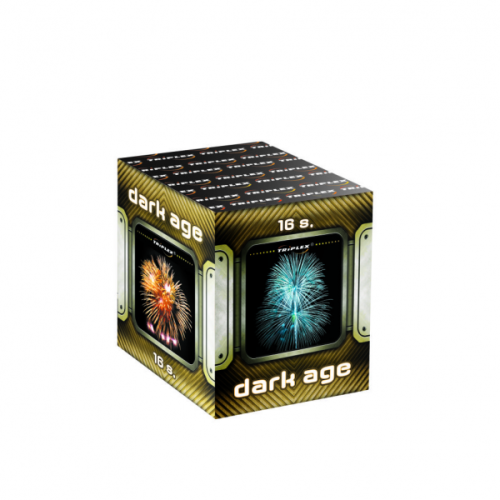 Dark Age TXB071 -  ​wyrzutnia fajerwerków 16 strzałów Triplex F2