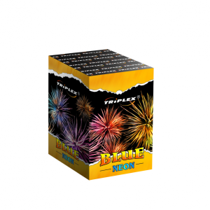 Blue Neon TXB303 -  ​wyrzutnia fajerwerków 16 strzałów Triplex F2