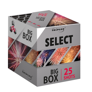 Select TXB463 wyrzutnia fajerwerków 25 strzałów 48 mm  Triplex F3