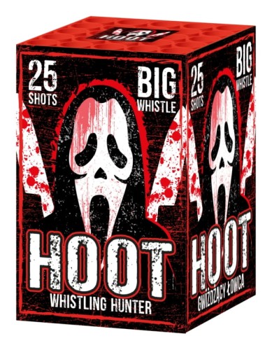 Hoot JWM25-15 wyrzutnia fajerwerków 25 strzałów 30 mm Gaoo F2