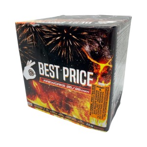 Best Price Wild Fire C2525BP wyrzutnia fajerwerków 25 strzałów 25 mm Klasek F2