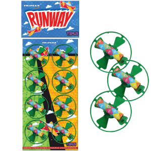 Runway TXP121 zestaw latających bączków Triplex F2