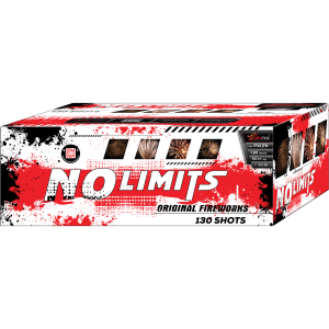No Limits PXC211 zestaw wyrzutni 130 strzałów 25-30 mm Piromax F2
