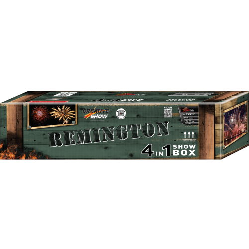 Remington 4 in 1 PXC207 - zestaw wyrzutni 144 strzały 25 mm Piromax F2