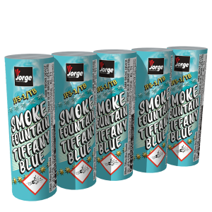 Zestaw świec dymnych Smoke Fountain Tiffany Blue turkusowe JFS1/TB  5 szt. Jorge T1