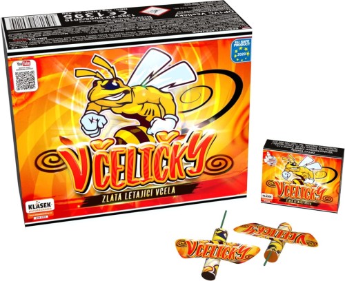 Pszczoły DP1VC wzlatują i wirują 5 sztuk Klasek F2