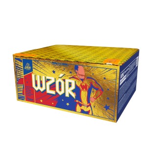 Wzór SFCM17100B - wyrzutnia fajerwerków 100 strzałów 25 mm Iskra Line F3