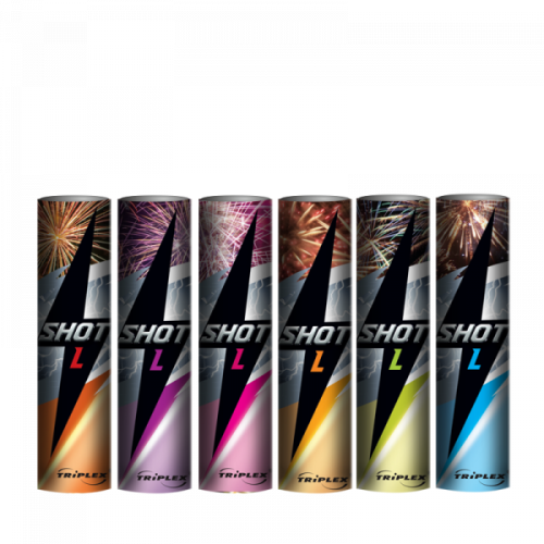 Shot L 0,8" TXC731 - single shot 6 szt. 20 mm Triplex F2
