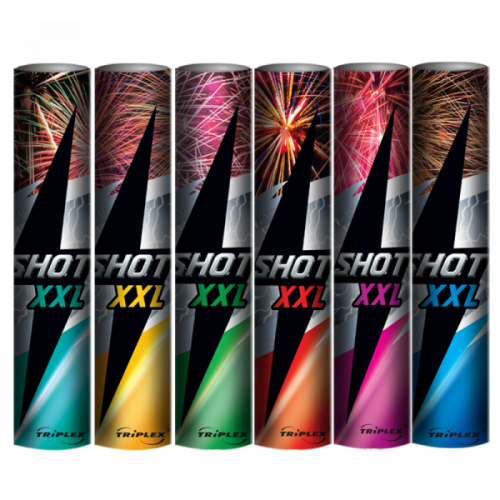 Shot XXL 1,5" TXC734 - single shot 6 szt. 38 mm Triplex F3