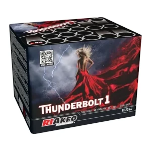 Thunderbolt 1 HF2244 wyrzutnia fajerwerków 24 strzały 30 mm Riakeo F2