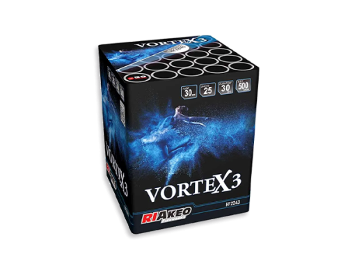 Vortex 3 HF2243 wyrzutnia fajerwerków 25 strzałów 30 mm Riakeo F2