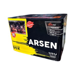 Arsen PXB3934 wyrzutnia fajerwerków 78 strzałów 25 mm Piromax F3