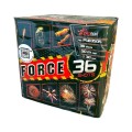 Force PXB3505 wyrzutnia fajerwerków 36 strzałów 30 mm Piromax F2